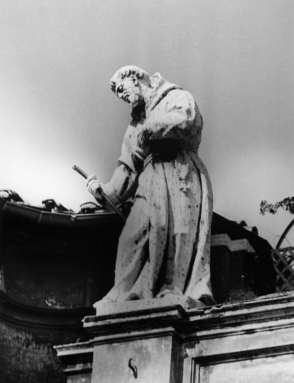 San Francesco d'Assisi (statua) by Felici Vincenzo (sec. XVIII)